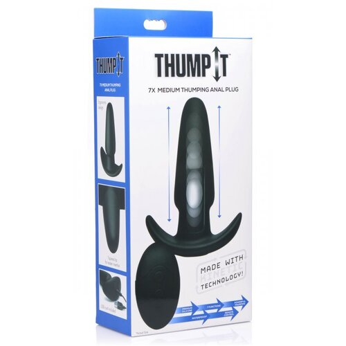 5" Thumping Butt Plug