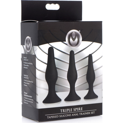 Triple Spire Anal Training Kit