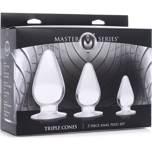 Triple Cones Anal Training Kit