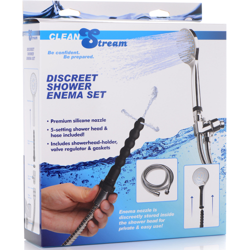 Discreet Shower Enema Set