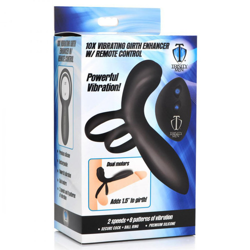 1" Silicone Vibrating Penis Sleeve