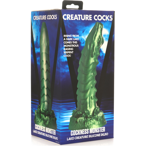 Cockness Monster Lake Creature Silicone Dildo