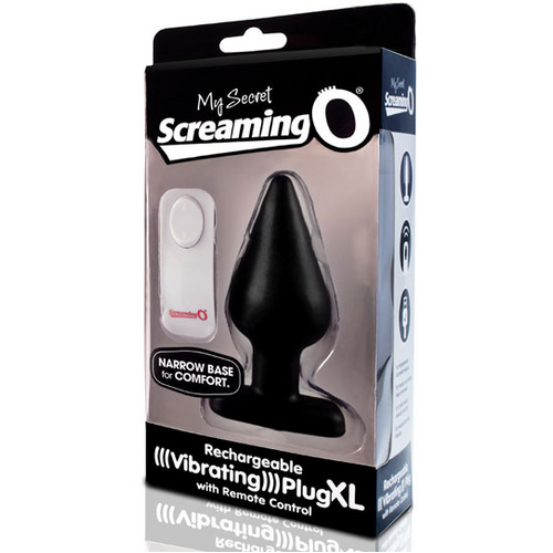 XL Remote Vibrating Butt Plug