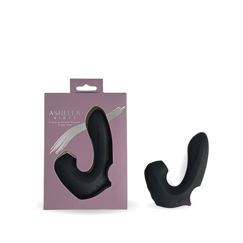 Ashella Vibes G-spot Clitoral Suction Finger Vibe