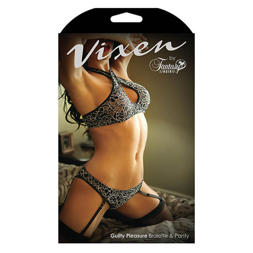 Vixen Guilty Pleasure Bralette/Panty OS