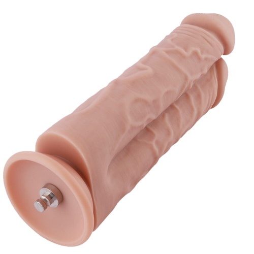 HiSmith - 8.1" Silicone Dual Cock (KlicLok)