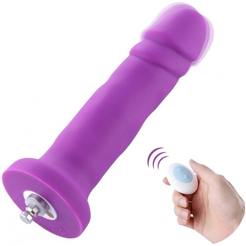 6.5" Vibrating KlicLok Dildo