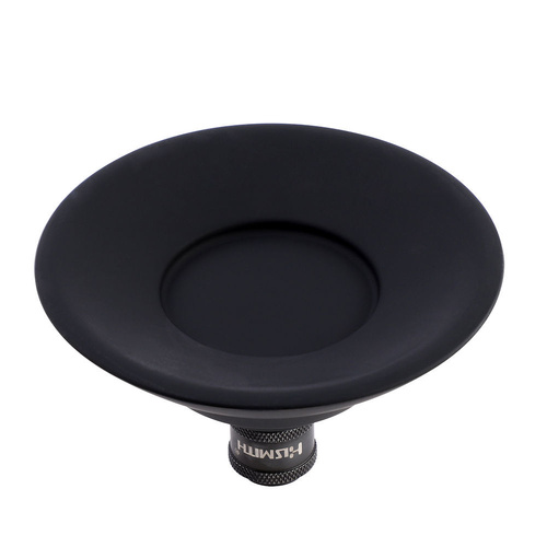 Hismith - 4.5" Black Silicone Suction Cup (KlicLok - Female)