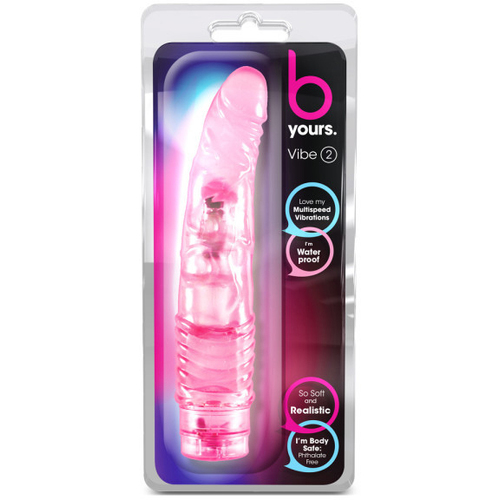 Vibe #2 Pink 9'' Vibrator