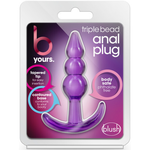 Triple Bead Butt Plug