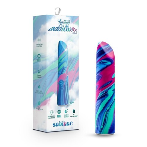 Limited Addiction Sublime - Power Vibe Alexandrite 10.2 cm USB Rechargeable Bullet