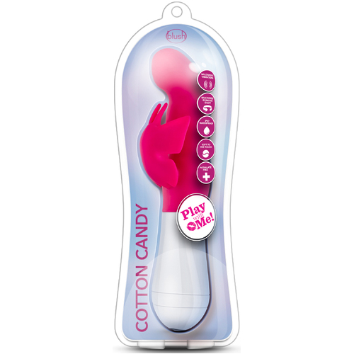 9" Cotton Candy Rabbit Vibrator