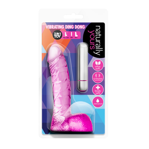 5.5" Ding Dong Vibrating Cock