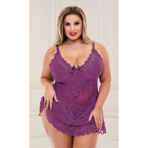 Mini Lace Chemise Q