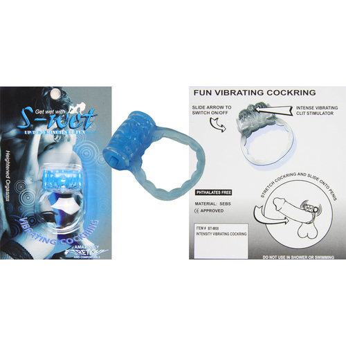 S-Wet Fun Vibrating Cock Ring