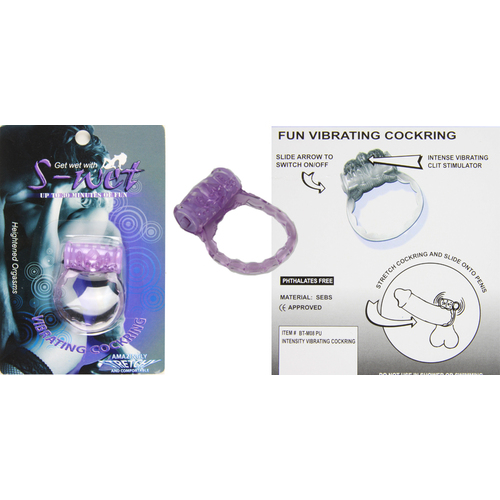 S-Wet Fun Vibrating Cock Ring