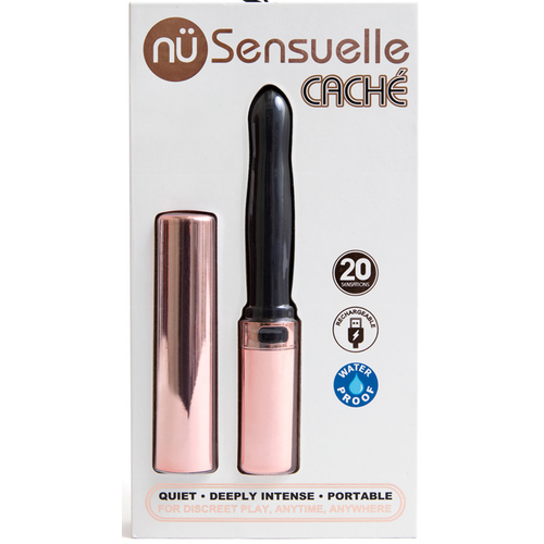 Sensuelle Cache 20 Func Rechargeable Covered Vibe Rose Gold