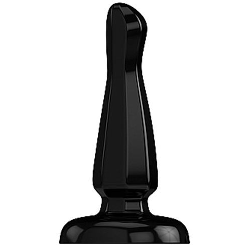 Bottom Line 4" Buttplug Rubber Black Model 3