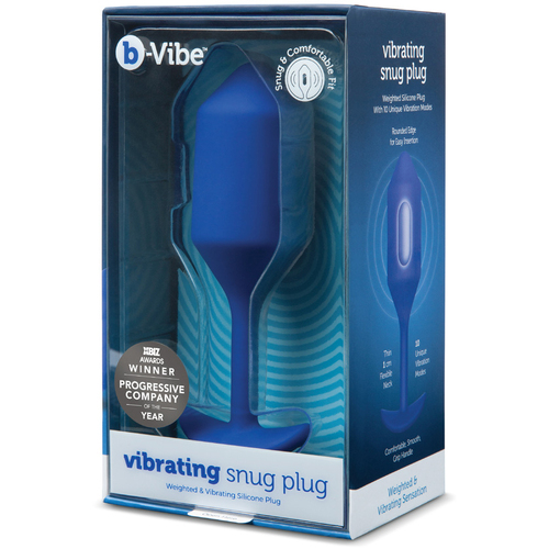 XL Vibrating Weighted Butt Plug