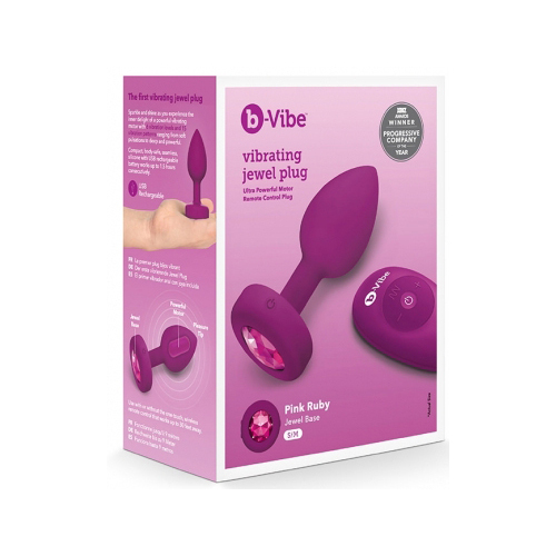 Vibrating Jewels S/M Butt Plug