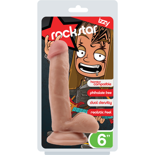 6" Izzy Rockstar Cock