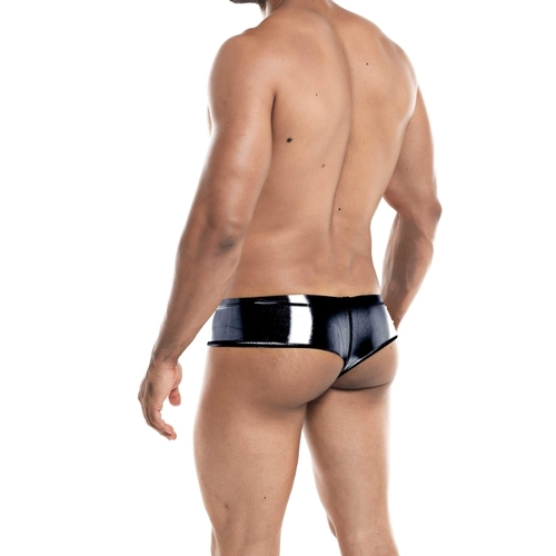 CUT FOR MEN HIGH CUT CHEEKY BRIEF BLACK MEDIUM