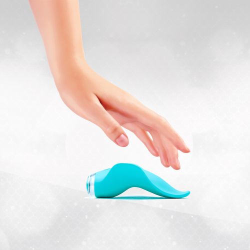 Mimic Rechargeable Massager Seafoam