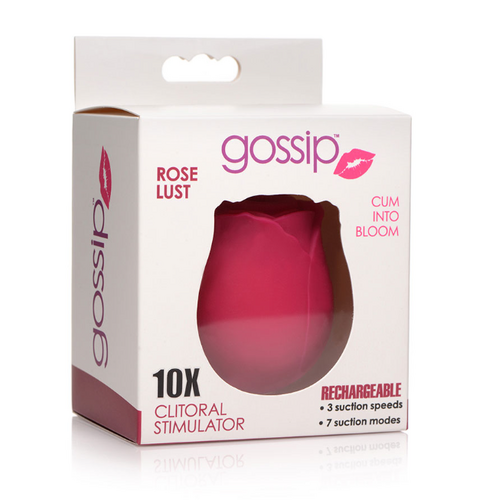 GOSSIP CUM INTO BLOOM CLITORAL VIBRATOR - ROSE LUST