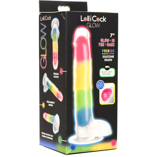 7" Glowing Cock + Balls