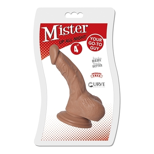 Mister Up All Night - Caramel 4" Insertable