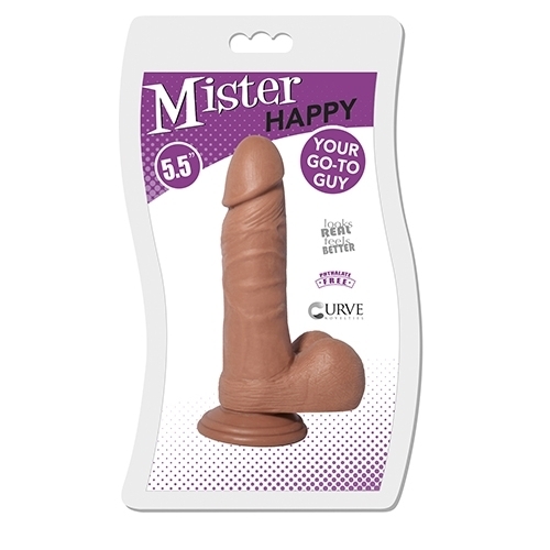 Mister Happy - Caramel 5.5" Insertable