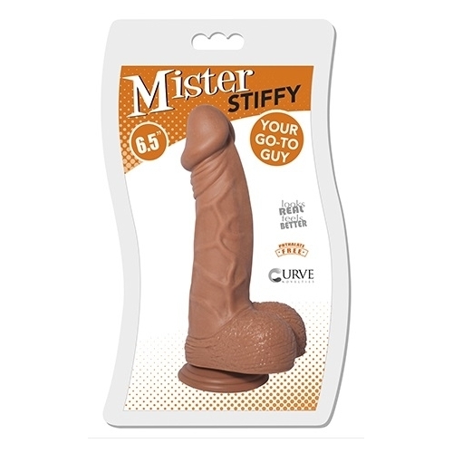 Mister Stiffy - Caramel 6.5" Insertable