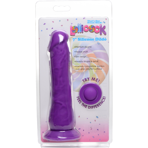 LOLLICOCK 7" SILICONE - GRAPE