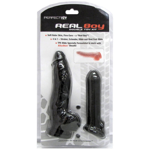 7.5" Real Boy  Cock + Sleeve Kit