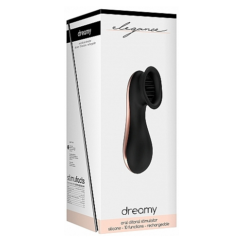 Elegance Oral Clitoral Stimulator Dreamy Black