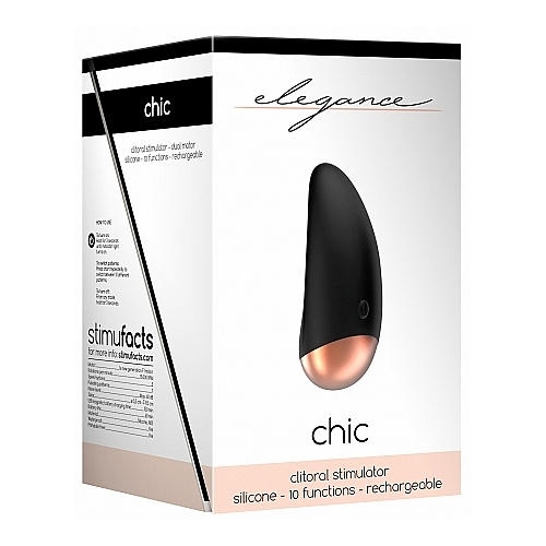 Elegance Clitoral Stimulator Chic Black