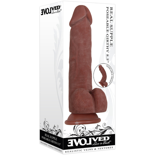 8.5" Poseable Thick Cock