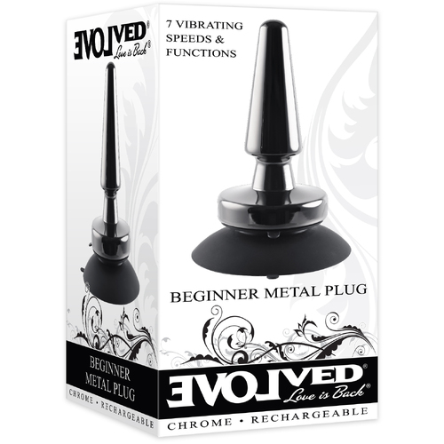 Beginner Vibrating Metal Butt Plug