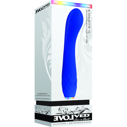 8" Rainbow G.. G-Spot Vibrator