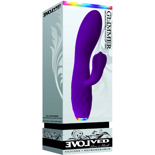  7" Glimmer Rabbit Vibrator