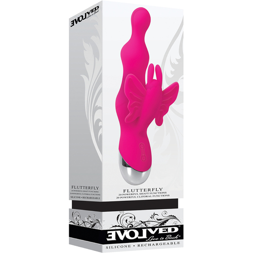 8.5" Flutterfly  Rabbit Vibrator