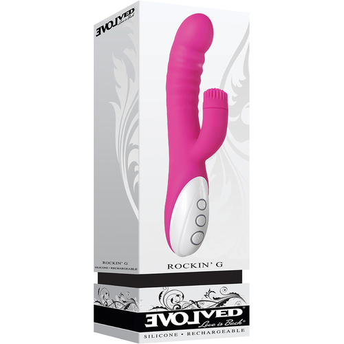 6.5"  Rockin G  Rabbit Vibrator