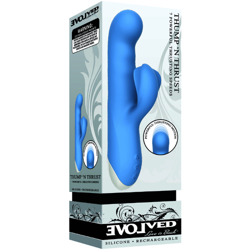 9" Thump N Thrust Rabbit Vibrator