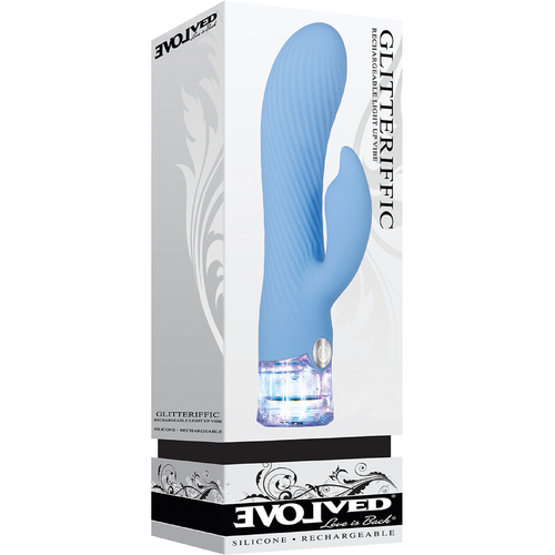 6.5" Glitteriffic Rabbit Vibrator