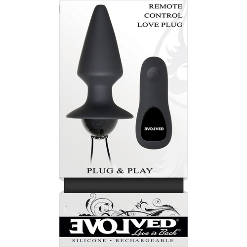 Plug & Play Butt Plug + Remote