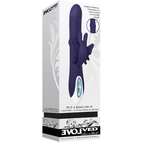 9" Put A Ring On it Rabbit Vibrator