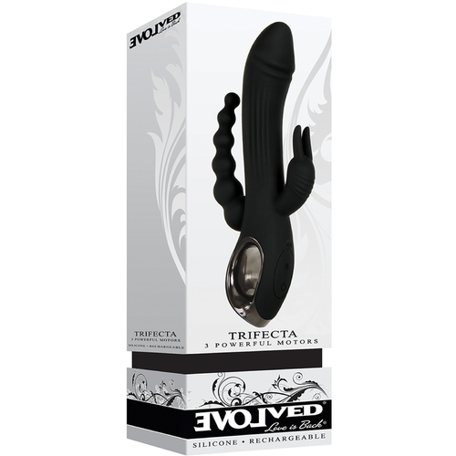 8.5" Trifecta Rabbit Vibrator