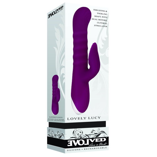 9.5" Lovely Lucy Rabbit Vibrator