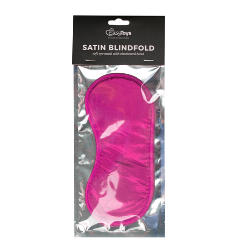 EasyToys Fetish Collection Satin Blindfold Pink Eye Mask