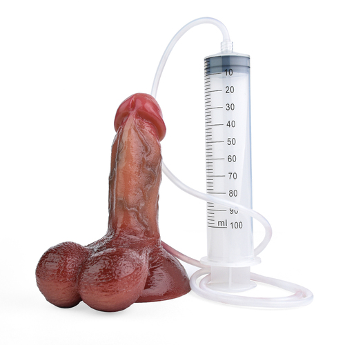 5.9" Squirting  Realistic Cock